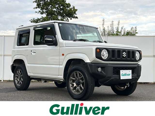 スズキ ジムニー XC 岩手県 2019(令1)年 3.3万km ピュアホワイトP 純正ナビ　バックカメラ　Ｂｌｕｅｔｏｏｔｈ　ＣＤ　ＤＶＤ　フルセグ　クルコン　シートヒーター　純正１６ＡＷ　ＬＥＤオートライト　ヘッドライトウォッシャー　フォグランプ　ダウンヒルアシスト　背面タイヤ