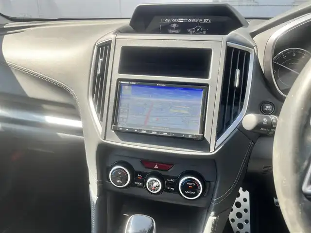 スバル インプレッサ スポーツ 2．0i－S アイサイト 島根県 2019(令1)年 5万km クリスタルブラックシリカ ワンオーナー/社外ＳＤナビ　/フルセグTV/ＤＶＤ再生/Ｂｌｕｅｔｏｏｔｈ接続　/バック／サイドカメラ　/前後ドライブレコーダー　/ＥＴＣ　/衝突軽減ブレーキ/ブラインドスポットモニター　/前席パワーシート　/コーナーセンサー　/アイドリングストップ/純正ＬＥＤヘッドライト　/純正１８インチアルミホイール/純正フロアマット/保証書・取扱説明書（本体＋ナビ）/スペアキー１本