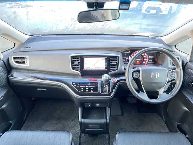 ホンダ オデッセイ アブソルート・Xホンダセンジング 山梨県 2016(平28)年 4.4万km プレミアムヴィーナスブラックP 純正ナビ/両側パワースライドドア/クルーズコントロール/ドライブレコーダー/運転席パワーシート/ハーフレザー/前後コーナーセンサー/ホンダセンシング/ステアリングリモコン/社外アルミホイール