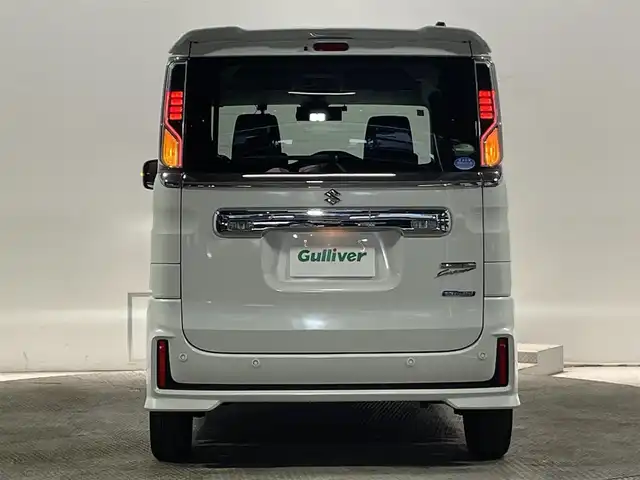 スズキ スペーシア カスタム HYBRID GS 大阪府 2020(令2)年 3.9万km ピュアホワイトP 社外ナビ　Ｂｌｕｅｔｏｏｔｈ　片側パワースライドドア　スズキセーフティーサポート　コーナーセンサー　シートヒーター　ドライブレコーダー　スマートキー　ＥＴＣ　オートライト　ＬＥＤヘッドライト