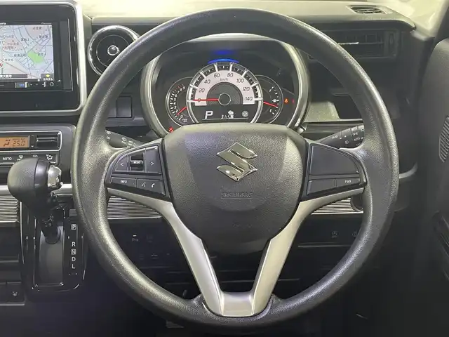 スズキ スペーシア カスタム HYBRID GS 大阪府 2020(令2)年 3.9万km ピュアホワイトP 社外ナビ　Ｂｌｕｅｔｏｏｔｈ　片側パワースライドドア　スズキセーフティーサポート　コーナーセンサー　シートヒーター　ドライブレコーダー　スマートキー　ＥＴＣ　オートライト　ＬＥＤヘッドライト
