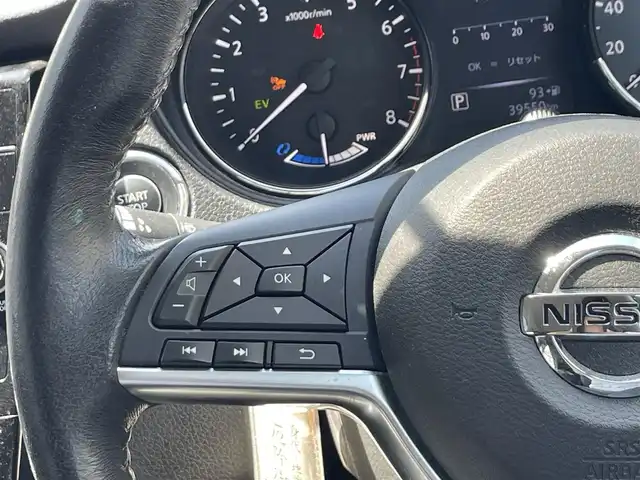 日産 エクストレイル ハイブリッド 20Xi 滋賀県 2018(平30)年 4万km シャイニングブルー 純正ナビ/(CD/DVD/SD/iPod/Bluetooth)/プロパイロット/アラウンドビューモニター/パワーバックドア/ドライブレコーダー(Fのみ)/ステアリングスイッチ/シートヒーター全席/ETC/純正１７インチアルミホイール/プッシュスタート/純正フロアマット