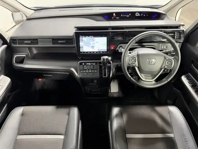 ホンダ ステップワゴン スパーダ クルスピセンシング 大阪府 2020(令2)年 4.6万km プレミアムスパークルブラックパール 純正9incナビTV バックカメラ ハーフレザー シートヒーター レーダークルコン 衝突軽減ブレーキ レーンアシスト 両側パワースライドドア リアオートエアコン 前後ドライブレコーダー ETC