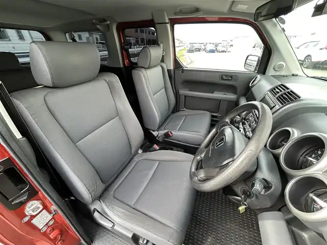 ホンダ エレメント 群馬県 2003(平15)年 15.9万km サンセットオレンジパール 社外メモリナビ　AVIC-RZ511/　(Bluetooth　フルセグTV AM FM)/バックカメラ/ETC/社外ドライブレコーダー/社外16AWホワイトレタータイヤ/純正フロアマット/電動ミラー/社外17AWスタッドレスタイヤ積み込み/ルーフキャリア/取扱説明書/保証書