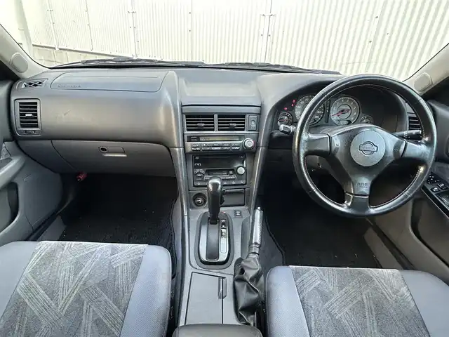 日産 スカイライン GT 栃木県 1999(平11)年 8.2万km ソニックシルバー ワンオーナー/純正アルミホイール/オートライト