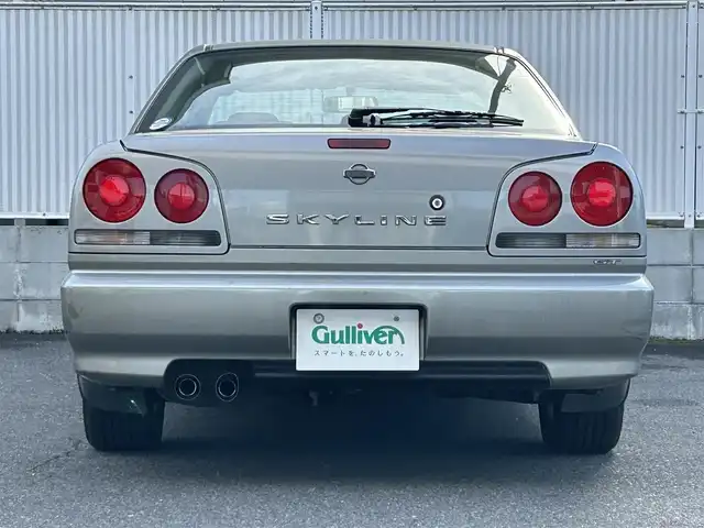 日産 スカイライン GT 栃木県 1999(平11)年 8.2万km ソニックシルバー ワンオーナー/純正アルミホイール/オートライト