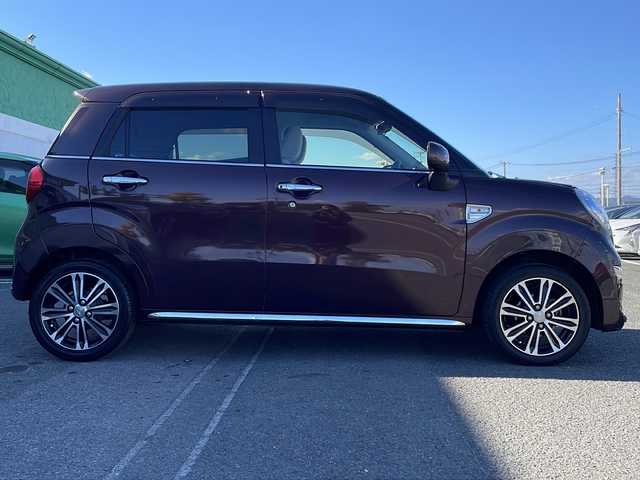 ダイハツ キャスト スタイル G SAⅡ 徳島県 2017(平29)年 4.4万km プラムブラウンクリスタルマイカ 社外7型SDナビ　MDV-D404BT/（ラジオ/ワンセグ/DISC/BT/MD）/バックカメラ/スマートアシストII/社外フロアマット/電動格納ミラー/ドアバイザー/前席ドリンクホルダー/純正15インチアルミホイール/LEDヘッドライト/LEDフォグライト/後方コーナーセンサー/スマートキー