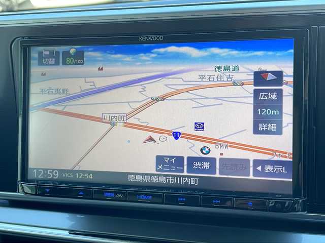 ダイハツ キャスト スタイル G SAⅡ 徳島県 2017(平29)年 4.4万km プラムブラウンクリスタルマイカ 社外7型SDナビ　MDV-D404BT/（ラジオ/ワンセグ/DISC/BT/MD）/バックカメラ/スマートアシストII/社外フロアマット/電動格納ミラー/ドアバイザー/前席ドリンクホルダー/純正15インチアルミホイール/LEDヘッドライト/LEDフォグライト/後方コーナーセンサー/スマートキー