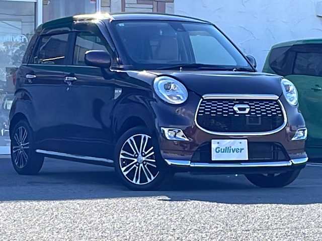 ダイハツ キャスト スタイル G SAⅡ 徳島県 2017(平29)年 4.4万km プラムブラウンクリスタルマイカ 社外7型SDナビ　MDV-D404BT/（ラジオ/ワンセグ/DISC/BT/MD）/バックカメラ/スマートアシストII/社外フロアマット/電動格納ミラー/ドアバイザー/前席ドリンクホルダー/純正15インチアルミホイール/LEDヘッドライト/LEDフォグライト/後方コーナーセンサー/スマートキー