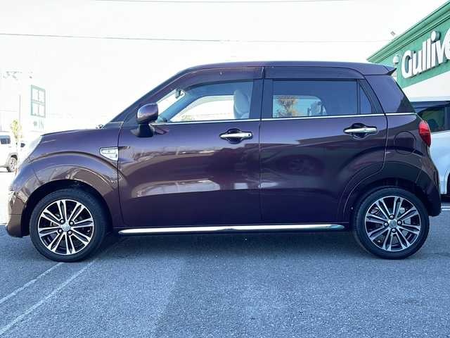 ダイハツ キャスト スタイル G SAⅡ 徳島県 2017(平29)年 4.4万km プラムブラウンクリスタルマイカ 社外7型SDナビ　MDV-D404BT/（ラジオ/ワンセグ/DISC/BT/MD）/バックカメラ/スマートアシストII/社外フロアマット/電動格納ミラー/ドアバイザー/前席ドリンクホルダー/純正15インチアルミホイール/LEDヘッドライト/LEDフォグライト/後方コーナーセンサー/スマートキー