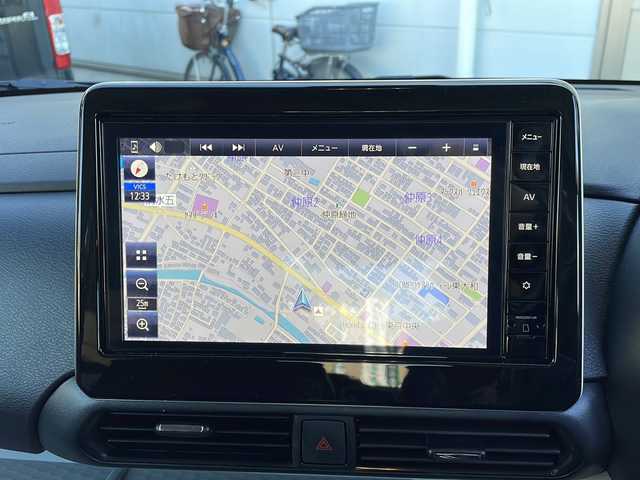三菱 デリカミニ G プレミアム 東京都 2024(令6)年 0.5万km ナチュラルアイボリーメタリック プッシュスタート/オートパーキング/純正ナビ　/純正フロアマット/シートヒーター/ステアリングヒーター/クルーズコントロール/ステアリングリモコン/ミラーモニター/全方位バックミラー/両側電動スライドドア/電動トランクリッド/フルフラットシート/ルーフレール/説明書/保証書/スペアキー1本