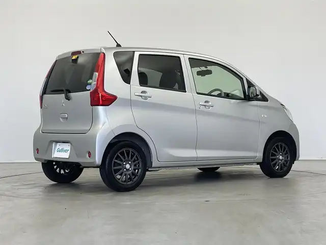 三菱 ｅＫワゴン E 埼玉県 2019(平31)年 3.1万km スターリングシルバーM 純正ナビ 地デジフルセグTV 前後ドライブレコーダー ETC フロアマット 社外14インチアルミホイール シートヒーター リモコンキー Bluetooth DVD再生 エアコン 横滑り防止装置