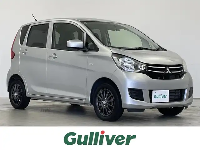 三菱 ｅＫワゴン E 埼玉県 2019(平31)年 3.1万km スターリングシルバーM 純正ナビ 地デジフルセグTV 前後ドライブレコーダー ETC フロアマット 社外14インチアルミホイール シートヒーター リモコンキー Bluetooth DVD再生 エアコン 横滑り防止装置