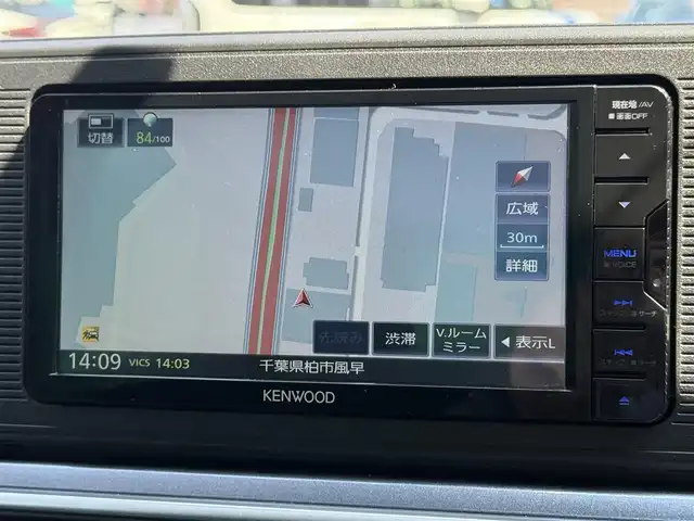 ダイハツ キャスト アクティバ X SAⅡ 千葉県 2016(平28)年 6.3万km スプラッシュブルーM メモリナビ（MDV-S709W）/　（BT/DVD/CD/AM/FM)/フルセグ/ETC/バックカメラ/前ドライブレコーダー/衝突軽減ブレーキ/衝突警報/車線逸脱警報/前後誤発信抑制/先行車発進お知らせ