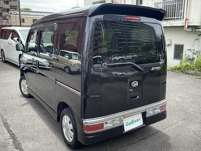 ダイハツ アトレー ワゴン カスタム ターボ RS 宮崎県 2013(平25)年 8万km 黒 社外ナビ
