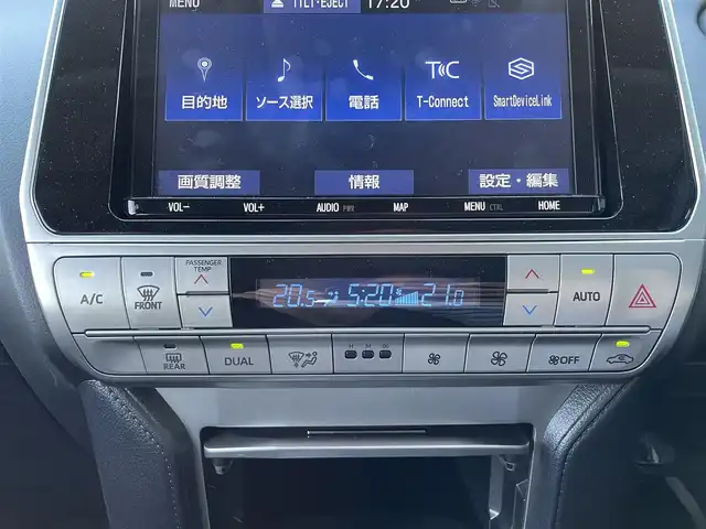 トヨタ ランドクルーザー プラド TX 島根県 2021(令3)年 3.1万km ホワイトパールクリスタルシャイン 登録時走行距離30823km/ワンオーナー/4WD/保証書/取扱説明書/純正SDナビ/・フルセグTV/・Bluetooth接続/・CD／DVD再生/・SDミュージックサーバー/・AM/FM/ToyotaSafetySenseP/・プリクラッシュセーフティ/・レーントレーシングアシスト/・レーンディパーチャーアラート/・オートマチックハイビーム /・ロードサインアシスト/・先行車発進アラーム/コーナーセンサー/サイドステップ/ルーフレール/ヘッドライトウォッシャー/3列シート/ビルトインETC/スマートキー/スペアキー