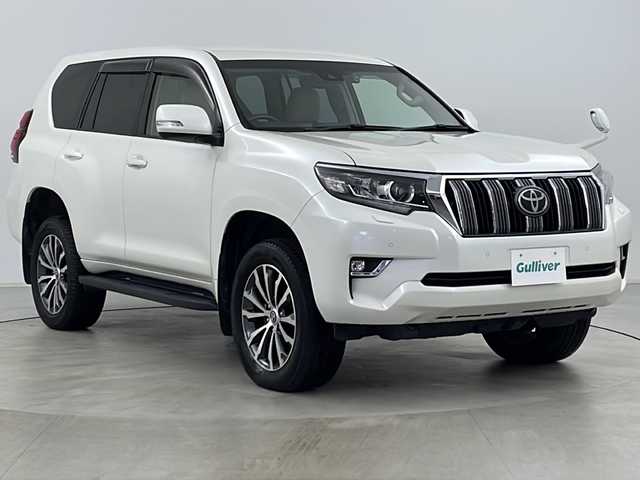 トヨタ ランドクルーザー プラド TX Lパッケージ 道央・札幌 2020(令2)年 4.1万km ホワイトパールクリスタルシャイン ・４ＷＤ/・社外ナビ＆ＴＶ＆ＢＴ＆ＤＶＤ＆ＣＤ/・バックカメラ/・ワンオーナー/・衝突被害軽減ブレーキ/・アダプティブクルーズコントロール/・レーンキープアシスト/・コーナーセンサー/・前席シートヒーター＆ベンチレーション＆パワーシート/・全席ベージュ革/・ＬＥＤヘッドライト/・社外ドライブレコーダー/・ＥＴＣ