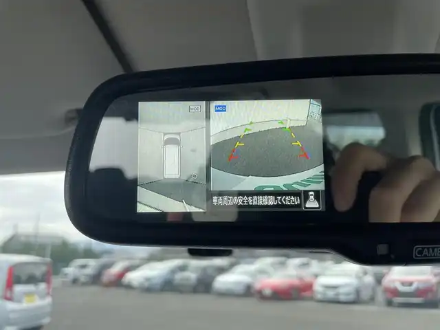 日産 ルークス ハイウェイスター X 熊本県 2021(令3)年 2.7万km パール 社外ナビ/TV/BT/CD/SD/USB/AM/FM/AUX/全方位カメラ/・バックカメラ/前後ドラレコ/エマージェンシーブレーキ/前後コーナーセンサー/車線逸脱警報/標識検知/ふらつき警報/先行車発進お知らせ/アイドリングストップ/ステアリングリモコン/オートライト/・LEDヘッドライト/・LEDフォグライト/・オートハイビーム/・ヘッドライトレベライザー/純正AW/純正ドアバイザー/純正フロアマット/プッシュスタート/・スマートキー/・スペアキー×１/電動格納ミラー/・ミラーウィンカー