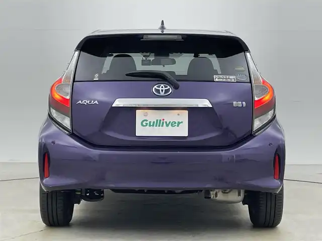 トヨタ アクア S スタイルブラック 岡山県 2018(平30)年 2.8万km ジュエリーパープルマイカM 純正SDナビ【NSZT-W68T】/(CD/DVD/BT/フルセグ)/バックカメラ/プッシュスタート/スマートキー/ビルトインETC/アイドリングストップ/LEDヘッドライト/トヨタセーフティセンス/・衝突軽減ブレーキ/・レーンキープアシスト/・横滑り防止装置/・オートハイビーム/純正フロアマット/ドアバイザー