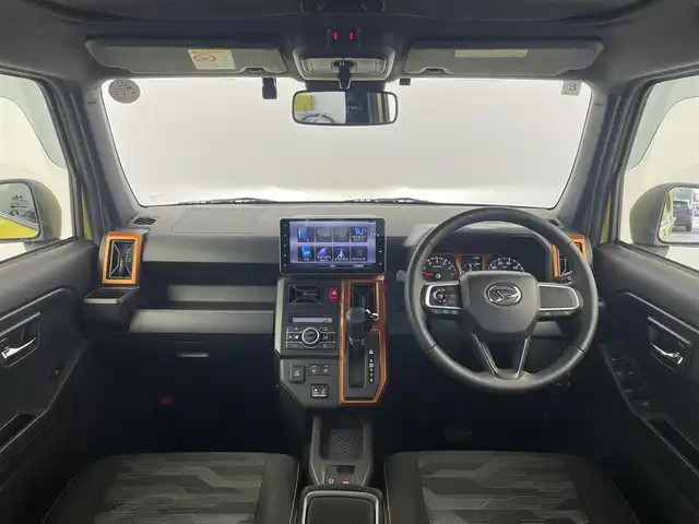 ダイハツ タフト G 愛知県 2020(令2)年 6.4万km レモンスカッシュクリスタルM 純正９型スマホ連携ナビ　/UVIRカットシェード付きガラスルーフ　/ＢＴ　ＣＤ　ＤＶＤ　フルセグＴＶ　ＦＭ　ＡＭ　ＳＤ　/全周囲カメラ　/ETC/LEDオートヘッドライト/スマートアシスト　/車線逸脱警報/前方後方誤発進抑制/衝突回避支援ブレーキ/先行車発進告知/標識認識機能/スマートパノラマパーキングアシスト/電動パーキングブレーキ/ブレーキホールド/電動格納ミラー/フロアマット/ルーフレール/純正ドライブレコーダー　/シートヒーター/スマートキー