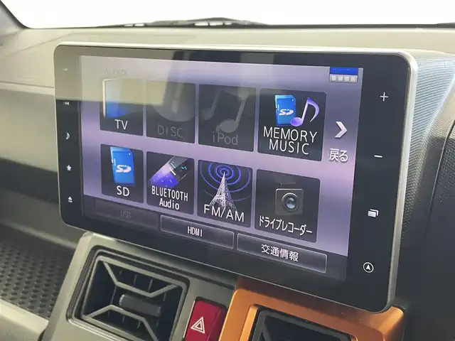 ダイハツ タフト G 愛知県 2020(令2)年 6.4万km レモンスカッシュクリスタルM 純正９型スマホ連携ナビ　/UVIRカットシェード付きガラスルーフ　/ＢＴ　ＣＤ　ＤＶＤ　フルセグＴＶ　ＦＭ　ＡＭ　ＳＤ　/全周囲カメラ　/ETC/LEDオートヘッドライト/スマートアシスト　/車線逸脱警報/前方後方誤発進抑制/衝突回避支援ブレーキ/先行車発進告知/標識認識機能/スマートパノラマパーキングアシスト/電動パーキングブレーキ/ブレーキホールド/電動格納ミラー/フロアマット/ルーフレール/純正ドライブレコーダー　/シートヒーター/スマートキー