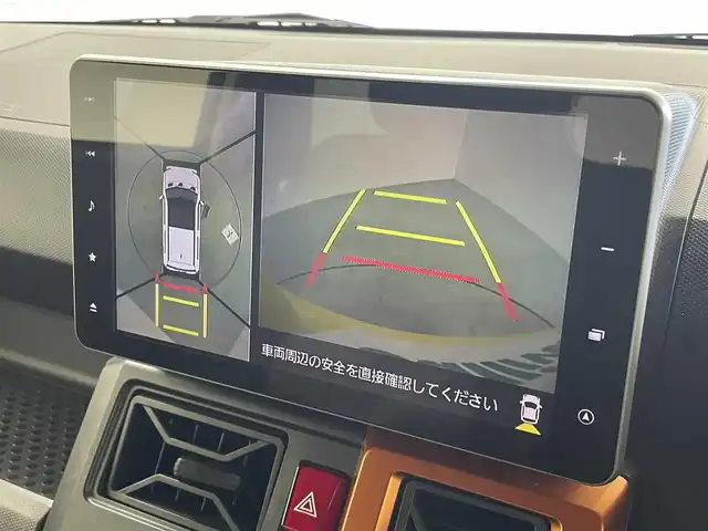 ダイハツ タフト G 愛知県 2020(令2)年 6.4万km レモンスカッシュクリスタルM 純正９型スマホ連携ナビ　/UVIRカットシェード付きガラスルーフ　/ＢＴ　ＣＤ　ＤＶＤ　フルセグＴＶ　ＦＭ　ＡＭ　ＳＤ　/全周囲カメラ　/ETC/LEDオートヘッドライト/スマートアシスト　/車線逸脱警報/前方後方誤発進抑制/衝突回避支援ブレーキ/先行車発進告知/標識認識機能/スマートパノラマパーキングアシスト/電動パーキングブレーキ/ブレーキホールド/電動格納ミラー/フロアマット/ルーフレール/純正ドライブレコーダー　/シートヒーター/スマートキー