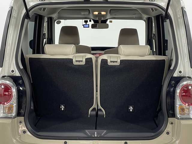 ダイハツ ムーヴ キャンバス G メイクアップ リミテッド　SAⅢ 広島県 2022(令4)年 2.2万km パールホワイトⅢ/ナチュラルベージュマイカメタリック 2トーン パノラマモニター/両側パワースライドドア/社外ナビ/シートヒーター/スマートアシスト/・衝突回避支援ブレーキ/・車線逸脱警報/・車線逸脱抑制/・オートハイビーム/・誤発進抑制機能/LEDヘッドランプ/ETC/ドライブレコーダー