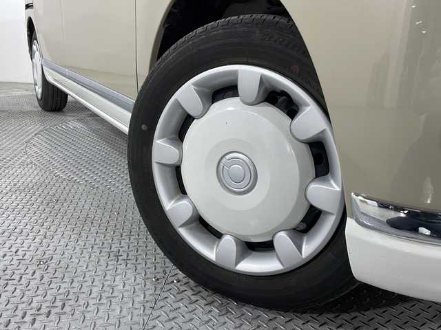 ダイハツ ムーヴ キャンバス G メイクアップ リミテッド　SAⅢ 広島県 2022(令4)年 2.2万km パールホワイトⅢ/ナチュラルベージュマイカメタリック 2トーン パノラマモニター/両側パワースライドドア/社外ナビ/シートヒーター/スマートアシスト/・衝突回避支援ブレーキ/・車線逸脱警報/・車線逸脱抑制/・オートハイビーム/・誤発進抑制機能/LEDヘッドランプ/ETC/ドライブレコーダー