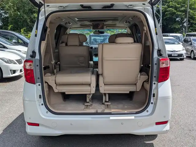 トヨタ アルファード 350G Lパッケージ 栃木県 2013(平25)年 11.1万km ホワイトパールクリスタルシャイン (株)IDOMが運営する【じしゃロン宇都宮店】の自社ローン対象車両になります。こちらは現金またはオートローンご利用時の価格です。自社ローンご希望の方は別途その旨お申付け下さい/サンルーフ/純正ナビ/フリップダウンモニター/両側パワースライドドア/パワーバックドア/シートヒーター/パワーシート/シートメモリ/ETC/バックカメラ/コーナーセンサー/スマートキー/プッシュスタート/純正17インチAW