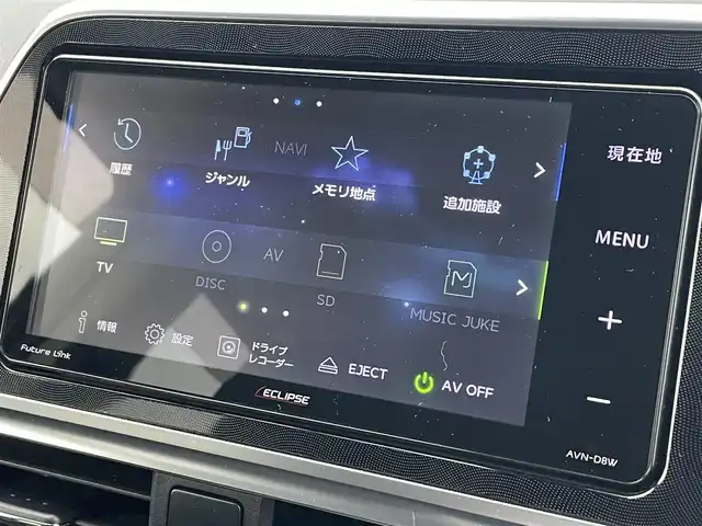 トヨタ シエンタ ハイブリッド G クエロ 滋賀県 2018(平30)年 5.2万km クールボルドーガラスフレーク ECLIPSEナビ/(BT/フルセグ/CD/DVD)/ビルトインETC/プリクラッシュセーフティーセンス/レーンキープアシスト/車線逸脱警報/先行車発進告知/両側電動スライドドア/前方ドラレコ/LEDオートライト/オートハイビーム/フォグ
