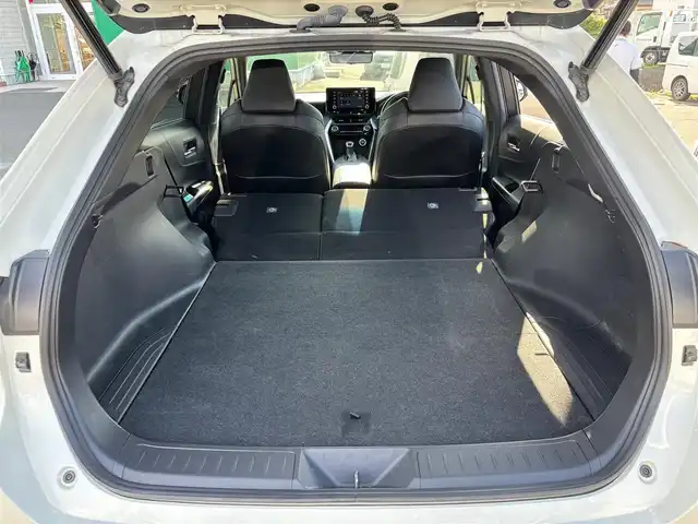 トヨタ ハリアー G 宮城県 2021(令3)年 4.1万km ホワイトパールクリスタルシャイン Toyota Safety Sense/純正ナビ/【BT・USB・AUX・フルセグTV】/バックカメラ/レーダークルーズコントロール/レーントレーシングアシスト/ロードサインアシスト/ハーフレザーシート/パワーシート/パワーバックドア/デジタルインナーミラー/コーナーセンサー/革巻きステアリング/オートライト/LEDヘッドライト/フォグライト/オートハイビーム/ウィンカーミラー/スマートキー/ETC