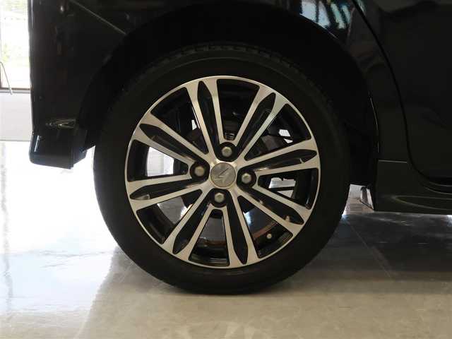 ダイハツ タント カスタム RS トップED SAⅡ 千葉県 2016(平28)年 7.9万km ブラックマイカメタリック ターボモデル/８インチ純正ナビ　NSZN-X66D-T3/・フルセグＴＶ/・Ｂｌｕｅｔｏｏｔｈオーディオ/・ＤＶＤ再生/・キャンセラー付/ＥＴＣ/両側パワースライドドア/ハーフレザーシート/純正フロアマット/純正ドアバイザー/ＬＥＤヘッドライト/ＬＥＤフォグ/スマートアシストII/・衝突回避支援ブレーキ機能/・衝突警報機能（対車両・対歩行者）/・車線逸脱警報機能/・誤発進抑制制御機能/・先行車発進お知らせ機能 /スマートキー２個/取扱説明書/保証書
