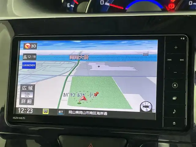 ダイハツ タント カスタム RS トップED SA Ⅲ 福島県 2017(平29)年 5.9万km ディープブルークリスタルマイカ 純正ナビ/型番:NSZN-W67D/【Bluetooth/フルセグTV/USB/CD/DVD/iPod】/両側パワースライドドア/スマートアシストIII/バックカメラ/ドライブレコーダー/ＧＰＳレーダー/コーナーセンサー（後）/運転席シートヒーター/ＬＥＤヘッドライト/ビルトインＥＴＣ/純正アルミホイール/純正フロアマット/スマートキー×1/新車保証書/取扱説明書/スペアキー×1