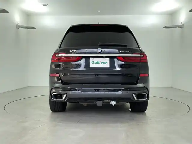 ＢＭＷ ＢＭＷ Ｘ７ xDrive40d Mスポーツ 福井県 2021(令3)年 5万km サファイアブラックP ４WD/Mスポーツ/ワンオーナー/電動パノラマ・ガラス・サンルーフ（チルト＆スライド）/ＢＭＷライブ・コックピット/（１２．３インチ　ワイド・コントロール・ディスプレイ）/【AM/FM/CD/DVD/Bluetooth/フルセグTV】/ｈａｒｍａｎ／ｋａｒｄｏｎサラウンド・サウンド・システム/リヤ・エンターテインメント・システム・プロフェッショナル/ドライビング・アシスト・プロフェッショナル/（衝突回避・被害軽減ブレーキ（事故回避アシスト付））/パーキング・アシスト・プラス/（トップ・ビュー＋３Ｄビュー、リヤ・ビュー・カメラ/（予想進路表示機能付））/マルチファンクション　/Ｍ　スポーツ専用レザーステアリングホイール/ドライビング・アシスト・プロフェッショナル/ＡＣＣ／アクティブ・クルーズ・コントロール/（ストップ＆ゴー機能付）/・高速道路渋滞時ハンズ・オフ・アシスト