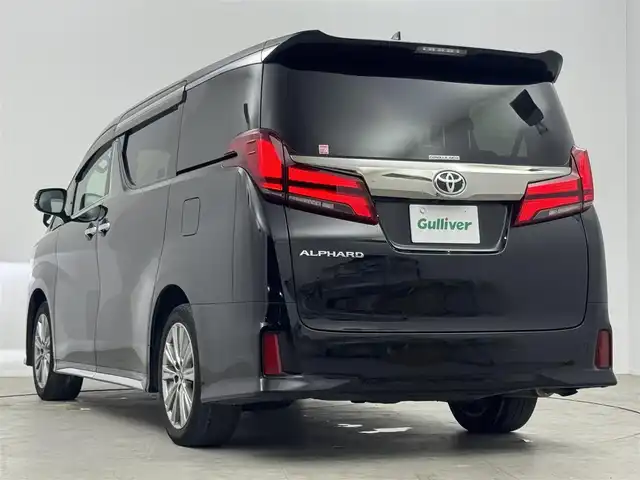 トヨタ アルファード S タイプゴールドⅡ 愛知県 2021(令3)年 3.6万km ブラック 純正９インチディスプレイオーディオ　/（フルセグ／Bluetooth）　/レーダークルーズコントロール　/バックモニター　/コーナーセンサー　/レーンキープアシスト　/衝突軽減システム　/両側パワースライドドア　/電動リア　/ハーフレザーシート　/純正ＡＷ