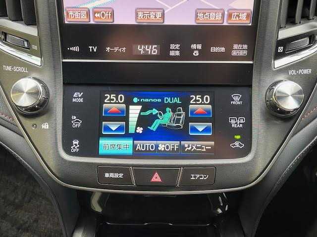 トヨタ クラウン ハイブリッド アスリートS 埼玉県 2015(平27)年 13.6万km ホワイトパールクリスタルシャイン メーカーナビ/【CD/DVD/Bluetooth/フルセグTV】/バックカメラ/ETC/純正OPモデリスタホイール/モデリスタマフラー/クルーズコントロール/デュアルエアコン/前席パワーシート/前席シートヒーター/ステアリングヒーター