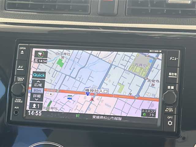 日産 デイズ X 愛媛県 2018(平30)年 2.8万km アイスブルー 純正ナビ/全方位カメラ/前後ドライブレコーダー/スマートキー/前後コーナーセンサー/フルセグテレビ/ＥＴＣ/衝突軽減システム/横滑り防止装置/アイドリングストップ/純正フロアマット