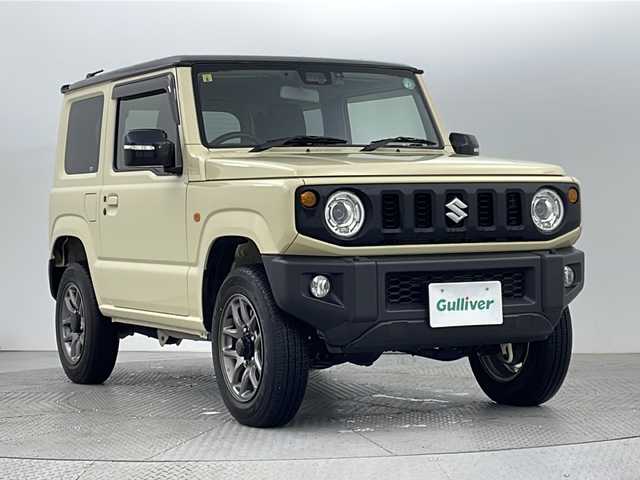 スズキ ジムニー XC 新潟県 2020(令2)年 1.4万km シフォンアイボリーメタリックブラック2トーンルーフ 衝突被害軽減ブレーキ/純正ナビゲーション/型番：CN-RZ853/【CD/DVD/SD/USB/BT/TV】/バックカメラ/ドライブレコーダー（前方）/ビルトインETC/前席シートヒーター/ステアリングスイッチ/クルーズコントロール/LEDオートライト/純正フロアマット/純正ドアバイザー
