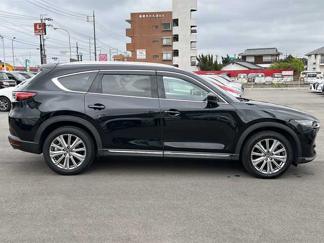 マツダ ＣＸ－８ XD エクスクルーシブモード 山口県 2022(令4)年 4.5万km ジェットブラックマイカ 全方位カメラ/BOSEサウンドシステム/レザーシート/パワーシート/シートヒーター/クルーズコントロール/パワーバックドア/コーナーセンサー/ヘッドアップディスプレイ/LEDヘッドライト