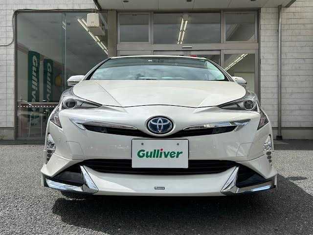 トヨタ プリウス A プレミアム　ツーリングセレ 埼玉県 2016(平28)年 10.2万km ホワイトパールクリスタルシャイン 純正SDナビ/【CD/DVD/フルセグ/Bluetooth】/バックカメラ/モデリスタエアロ/ブラインドスポットモニター/インテリジェントクリアランスソナー/レーダークルーズコントロール/プリクラッシュセーフティシステム/シートヒーター/ヘッドアップディスプレイ/パワーシート/ETC