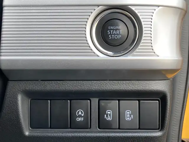 スズキ スペーシア カスタム HYBRID XS 千葉県 2018(平30)年 3.3万km アクティブイエロー/ブラック2トーンルーフ 社外メモリナビ/(TV/BT/CD/DVD/FM/AM)/360°ドライブレコーダー/衝突被害軽減システム/車線逸脱警報/ハーフレザーシート/両側パワースライドドア/横滑り防止装置/ETC/アイドリングストップ/LEDヘッドライト/フォグランプ/オートライト/ウィンカーミラー/電動格納ミラー/純正15インチAW/シートリフター/プッシュスタート/スマートキー/フロアマット/ドアバイザー/取扱説明書/保証書