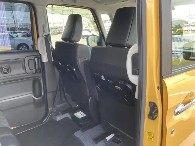 スズキ スペーシア カスタム HYBRID XS 千葉県 2018(平30)年 3.3万km アクティブイエロー/ブラック2トーンルーフ 社外メモリナビ/(TV/BT/CD/DVD/FM/AM)/360°ドライブレコーダー/衝突被害軽減システム/車線逸脱警報/ハーフレザーシート/両側パワースライドドア/横滑り防止装置/ETC/アイドリングストップ/LEDヘッドライト/フォグランプ/オートライト/ウィンカーミラー/電動格納ミラー/純正15インチAW/シートリフター/プッシュスタート/スマートキー/フロアマット/ドアバイザー/取扱説明書/保証書