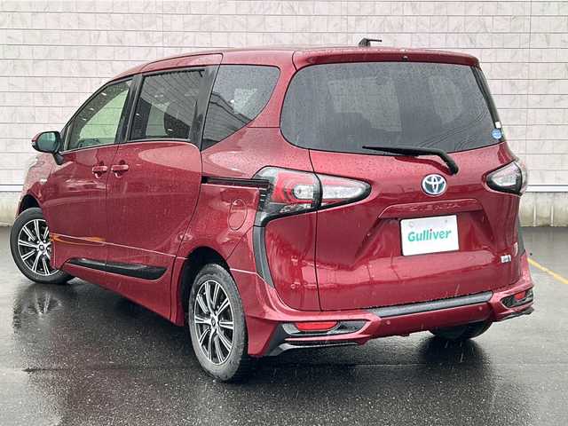 トヨタ シエンタ ハイブリッド G クエロ 茨城県 2019(令1)年 4.5万km センシュアルレッドマイカ セーフティセンス/純正エアロ/純正ナビ/全方位カメラ/両側パワスラ/クルーズコントローラー/LEDオートライト/ハーフレザーシート/シートヒーター/ETC/コーナーセンサー