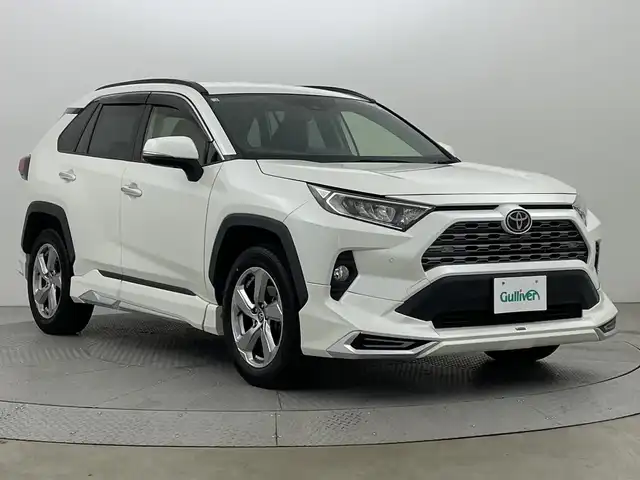 トヨタ ＲＡＶ４ G 新潟県 2020(令2)年 5.1万km ホワイトパールクリスタルシャイン ４WD/トヨタセーフティセンス/モデリスタ/禁煙車/純正SDナビ/　　CD/DVD/AM/FM/フルセグ/BT/SD/バックモニター/パワーバックドア/レーダークルーズコントロール/LEDオートライト/オートマチックハイビーム/運転席パワーシート/前席シートヒーター/純正18インチアルミホイール付/ステアリングスイッチ/ステアリングヒーター/ドライブレコーダー/ブラインドスポットモニター/USBポート/電動パーキングブレーキ/オートブレーキホールド/スペアキー/スマートキー/ETC