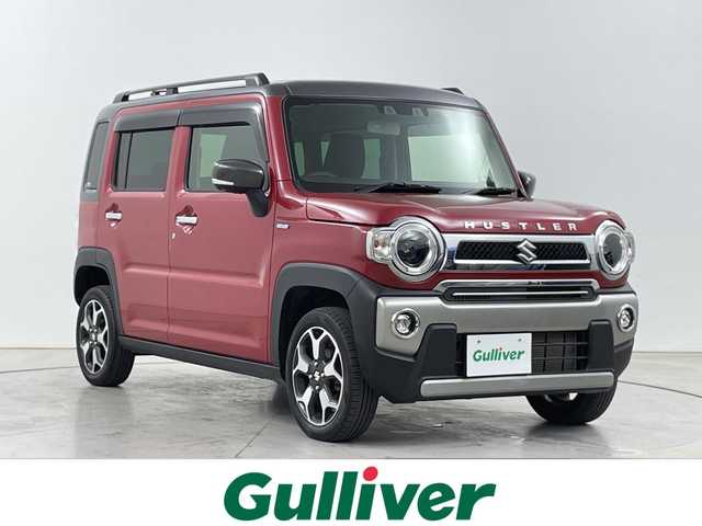 スズキ ハスラー Jスタイル ターボ 道央・札幌 2022(令4)年 4.3万km フェニックスレッドパール/ガンメタリック2トーンルーフ ・4WD/インタークーラーターボ/・スズキセーフティサポート/・デュアルカメラブレーキサポート/・レーダークルーズコントロール/・純正SDナビ/・CD/DVD/Bluetooth/USB/・フルセグTV/バックカメラ/・スマートキー/プッシュスタート/・LEDオートライト/オートハイビーム/・シートヒーター/ミラーヒーター/・レーンアシスト/・盗難防止装置/横滑り防止装置/・コーナーセンサー/・ドライブレコーダー/・ダウンヒルアシストコントロール