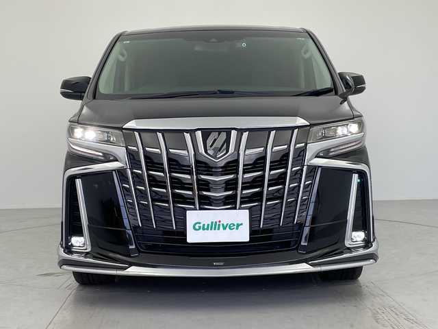 トヨタ アルファード S Cパッケージ 愛知県 2021(令3)年 3万km ブラック ワンオーナー/モデリスタエアロ/純正ディスプレイオーディオ/純正オプションＤＶＤ再生可能/純正フリップダウンモニター/黒革シート/エアシート・シートヒーター/両側パワースライドドア/パワーバックドア/ETC/スマートキー/三眼ヘッドライト/バックカメラ/ドライブレコーダー