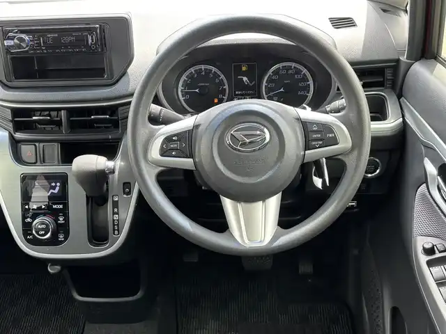 ダイハツ ムーヴ カスタム X 福岡県 2016(平28)年 4.9万km ファイアークォーツレッドM プシュスタート/パワステ/パワーウィンドウ/純正フロアマット/横滑り防止機能/ABS/ETC/オートライト/ベンチシート