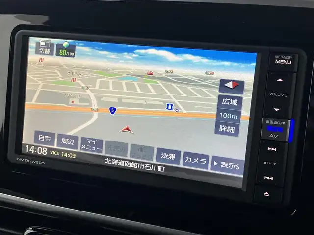 ダイハツ ムーヴ キャンバス X ブラックインテリア リミテッド SAⅢ 道南・函館 2018(平30)年 2.4万km スムースグレーマイカメタリック/ファイアークォーツレッドメタリック 2トーン /純正ナビ//フルセグTV//ドライブレコーダー//全周囲カメラ//ETC//両側パワースライドドア//衝突軽減ブレーキ//サイドバイザー//オートハイビーム//電格ミラー//オートライト//フロントフォグランプ//スマートキー//エンジンプッシュスタート