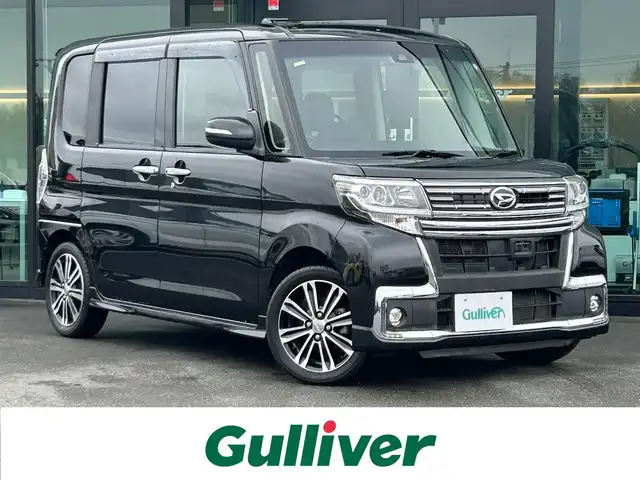ダイハツ タント カスタム RS トップED SAⅡ 東京都 2016(平28)年 6.1万km ブラックマイカメタリック 社外メモリナビ/バックカメラ/ETC/両側パワースライドドア/ドライブレコーダー/衝突軽減システム/ハーフレザーシート/スマートキー/オートライト