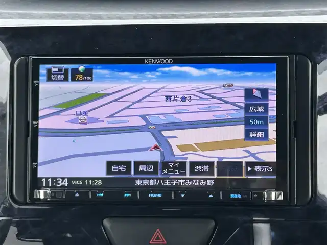 ダイハツ タント カスタム RS トップED SAⅡ 東京都 2016(平28)年 6.1万km ブラックマイカメタリック 社外メモリナビ/バックカメラ/ETC/両側パワースライドドア/ドライブレコーダー/衝突軽減システム/ハーフレザーシート/スマートキー/オートライト